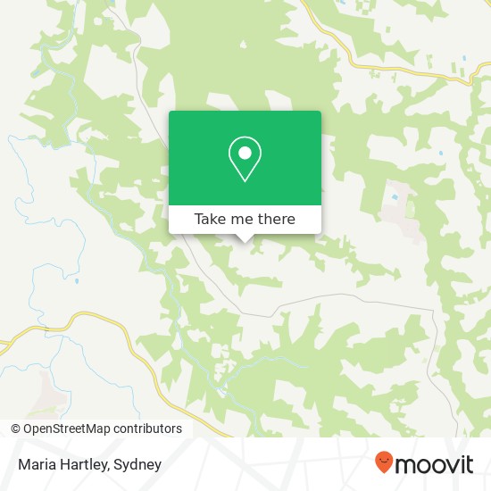 Mapa Maria Hartley
