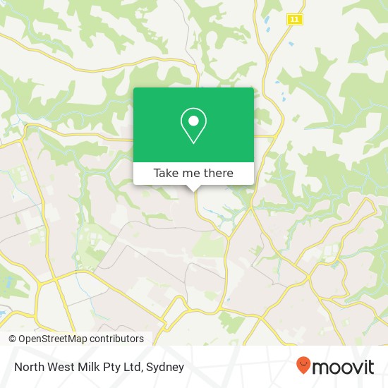 North West Milk Pty Ltd map