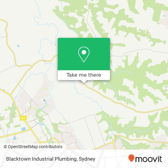 Blacktown Industrial Plumbing map