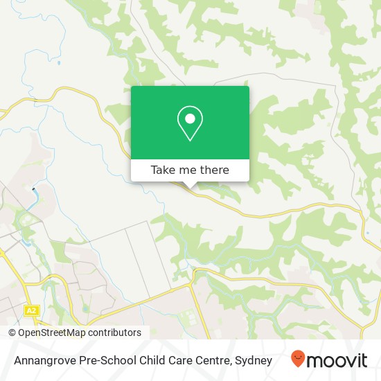 Mapa Annangrove Pre-School Child Care Centre