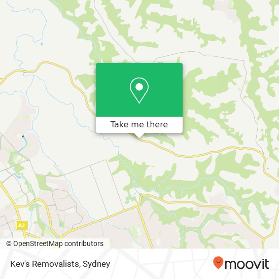 Kev's Removalists map