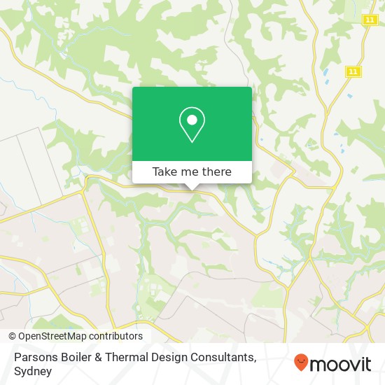 Parsons Boiler & Thermal Design Consultants map