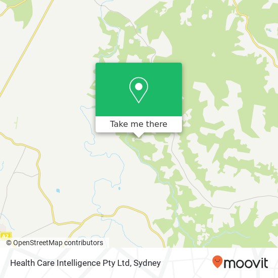 Health Care Intelligence Pty Ltd map