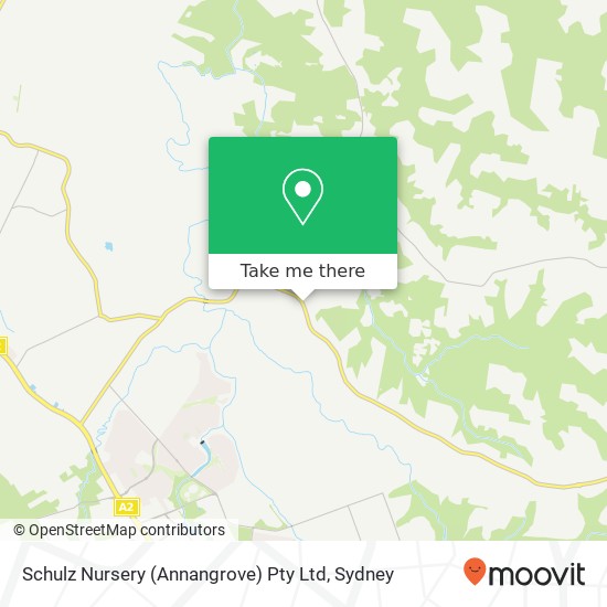 Schulz Nursery (Annangrove) Pty Ltd map