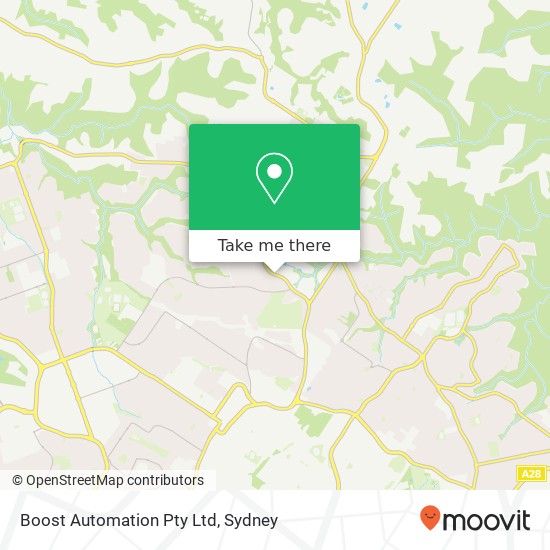 Boost Automation Pty Ltd map