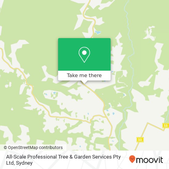 All-Scale Professional Tree & Garden Services Pty Ltd map
