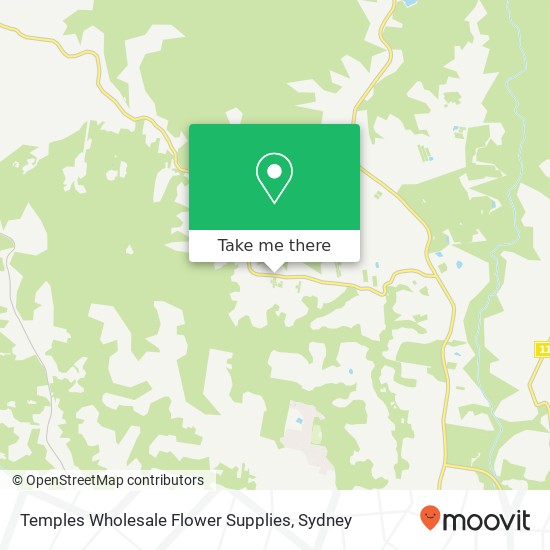 Mapa Temples Wholesale Flower Supplies
