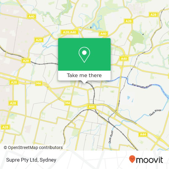 Supre Pty Ltd map