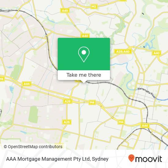 AAA Mortgage Management Pty Ltd map