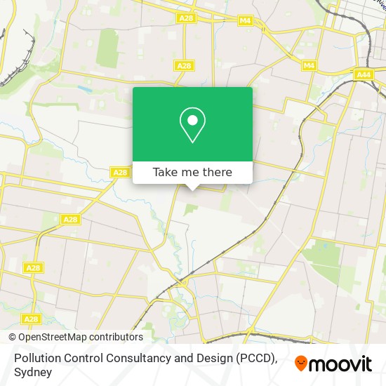 Pollution Control Consultancy and Design (PCCD) map
