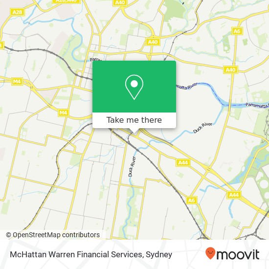 Mapa McHattan Warren Financial Services