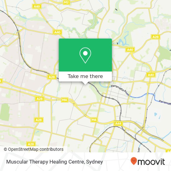 Muscular Therapy Healing Centre map