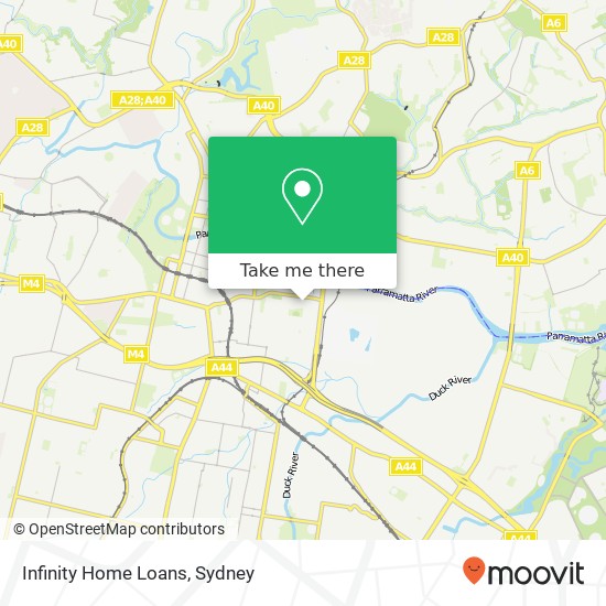 Infinity Home Loans map