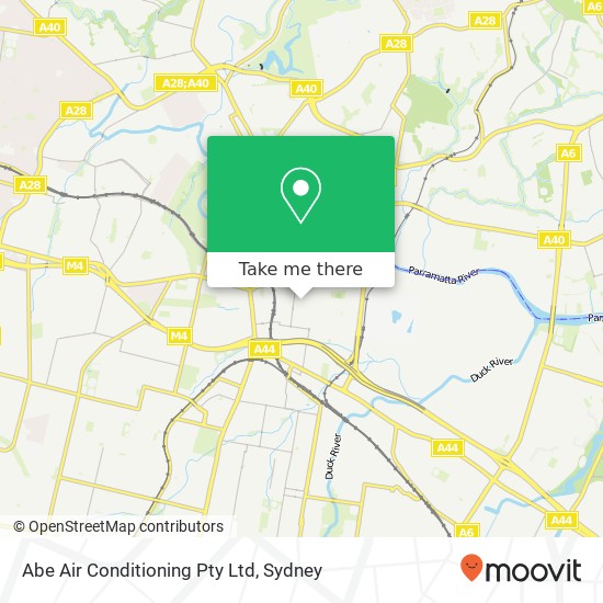 Abe Air Conditioning Pty Ltd map