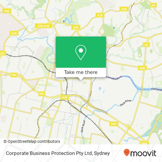Corporate Business Protection Pty Ltd map