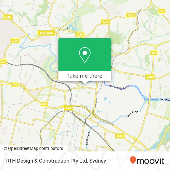 RTH Design & Construction Pty Ltd map