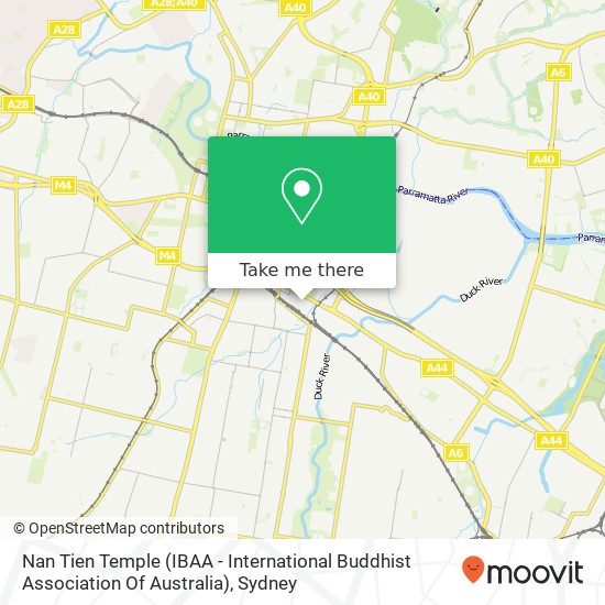 Nan Tien Temple (IBAA - International Buddhist Association Of Australia) map