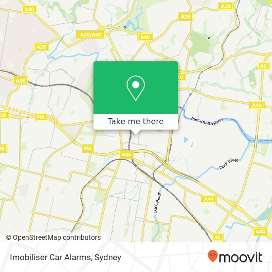 Imobiliser Car Alarms map