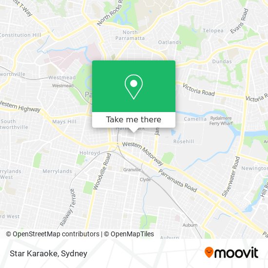 Star Karaoke map