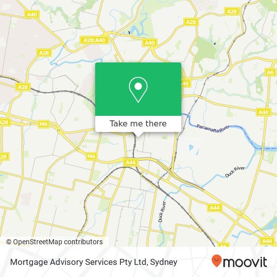 Mortgage Advisory Services Pty Ltd map
