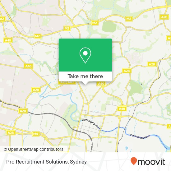 Pro Recruitment Solutions map