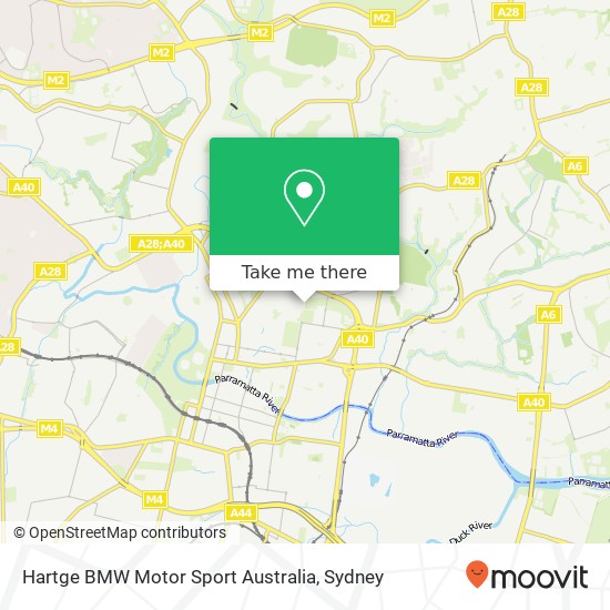 Hartge BMW Motor Sport Australia map