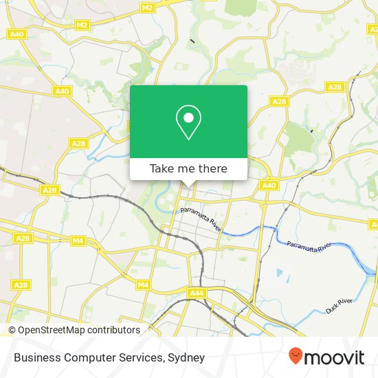 Business Computer Services map