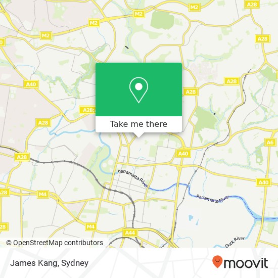 Mapa James Kang