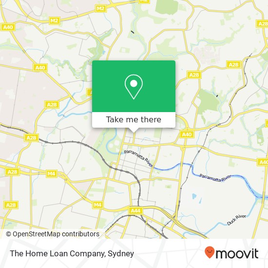 The Home Loan Company map
