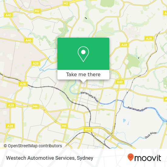 Westech Automotive Services map