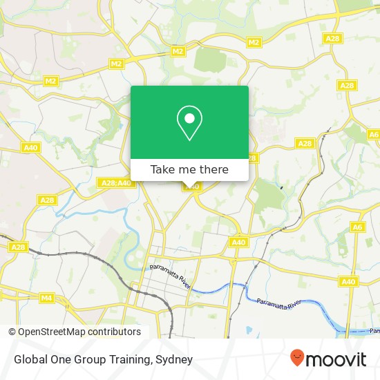 Global One Group Training map