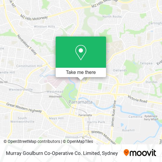 Murray Goulburn Co-Operative Co. Limited map