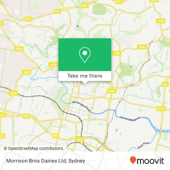 Morrison Bros Dairies Ltd map