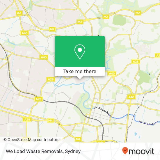 Mapa We Load Waste Removals