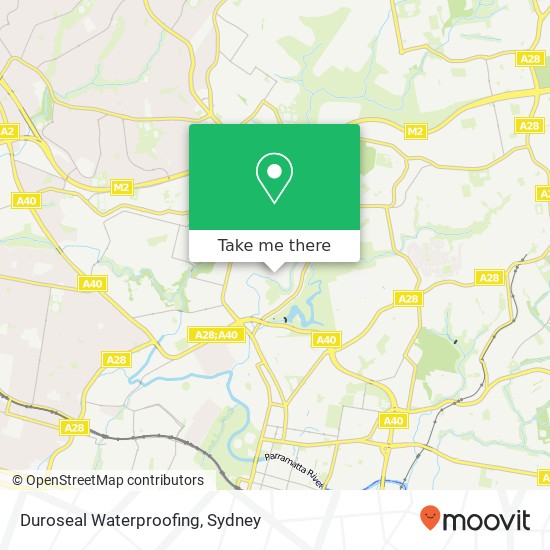 Duroseal Waterproofing map