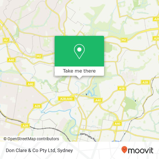 Don Clare & Co Pty Ltd map