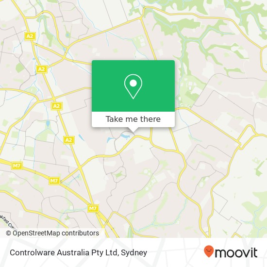 Controlware Australia Pty Ltd map
