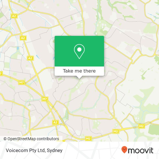 Voicecom Pty Ltd map