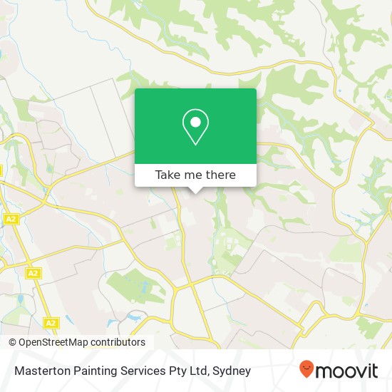 Masterton Painting Services Pty Ltd map
