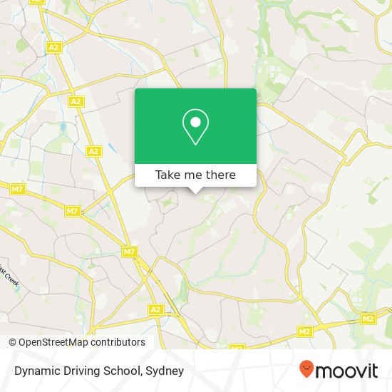 Dynamic Driving School map