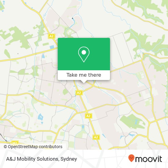 A&J Mobility Solutions map