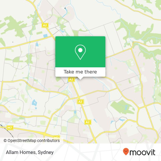 Allam Homes map