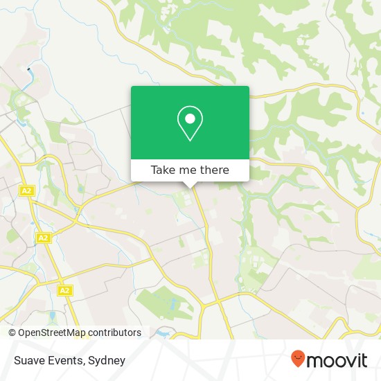 Suave Events map