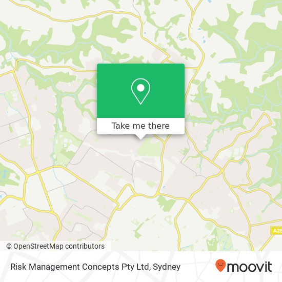Risk Management Concepts Pty Ltd map