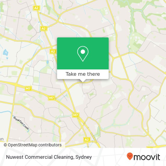 Mapa Nuwest Commercial Cleaning