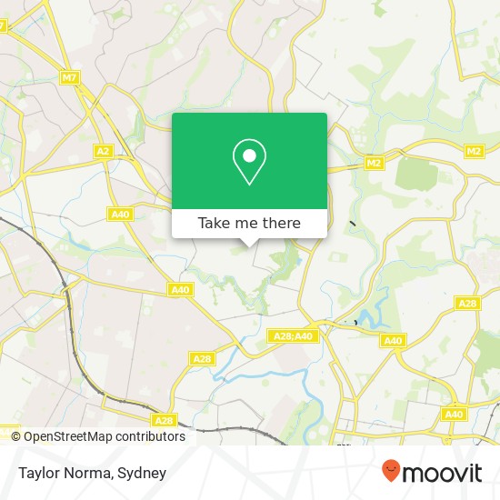 Taylor Norma map