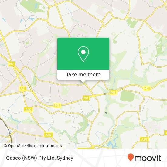Qasco (NSW) Pty Ltd map