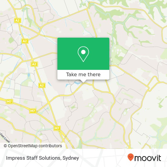 Impress Staff Solutions map