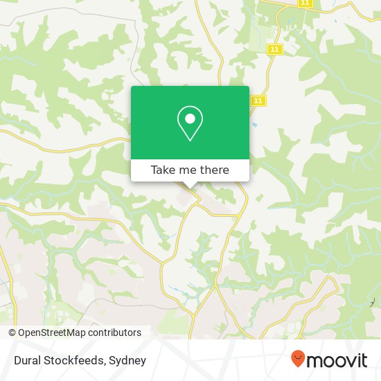 Dural Stockfeeds map