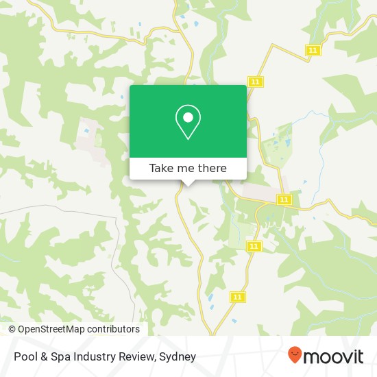 Pool & Spa Industry Review map